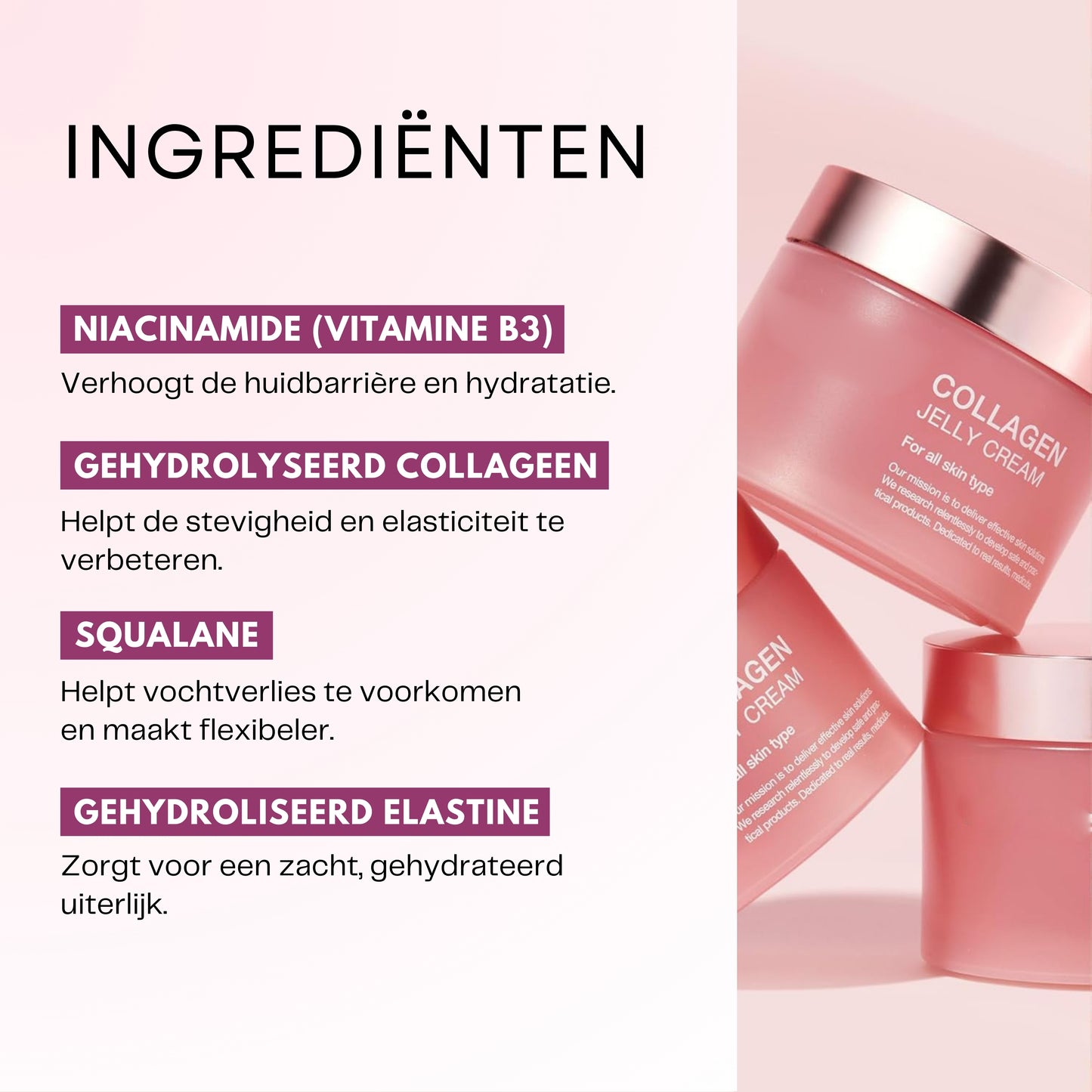 Collageen + Niacinamide Jelly Crème