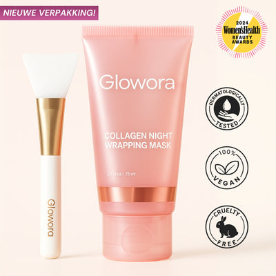 Koreaans Bio-Collageen Masker + Kwast