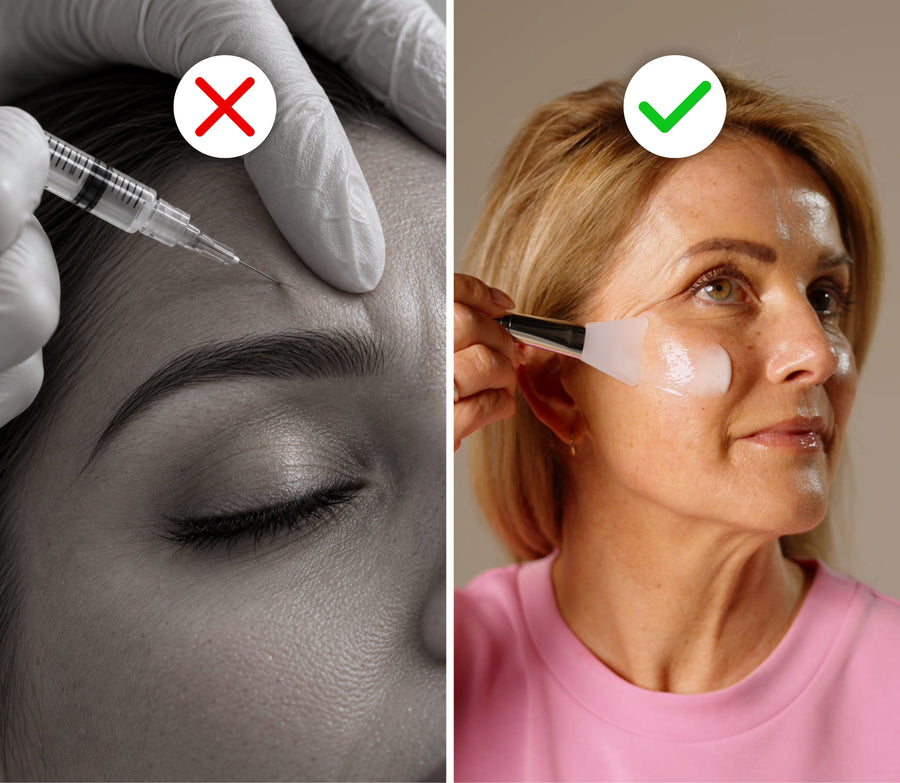 Een fractie van de prijs van Botox of dure serums
