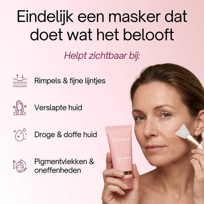 Bio-Collageen Masker + Kwast