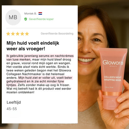 Koreaans Bio-Collageen Masker + Kwast