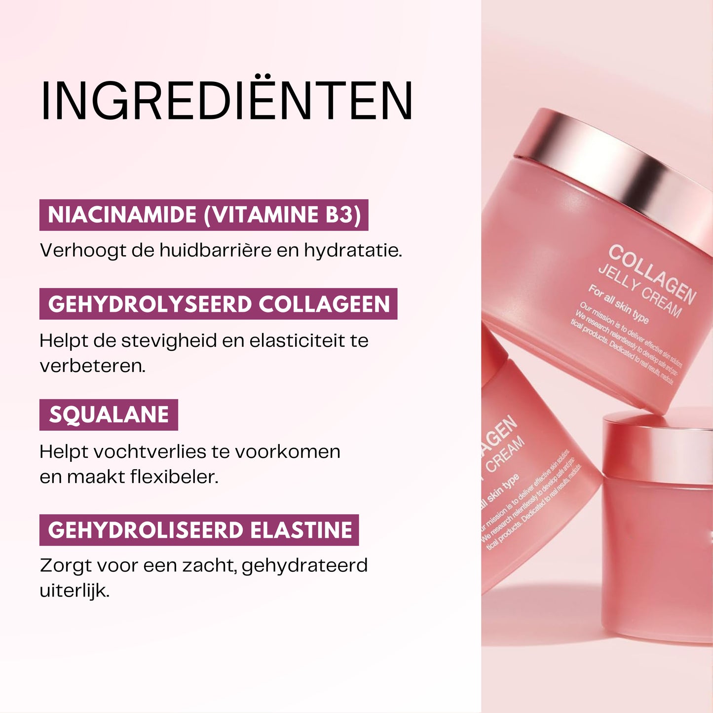 Collageen + Niacinamide Jelly Crème