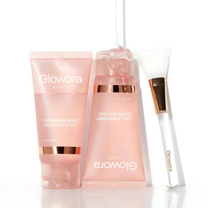 Koreaans Bio-Collageen Masker + Kwast