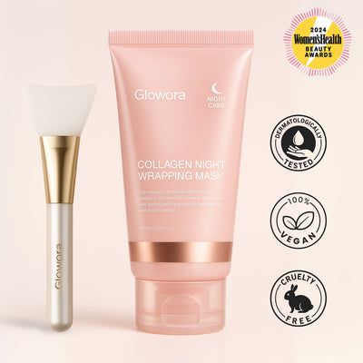 Koreaans Bio-Collageen Masker + Kwast