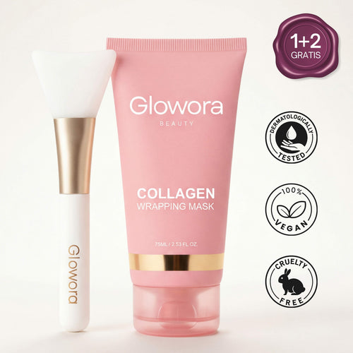 Bio-Collageen Masker + Kwast