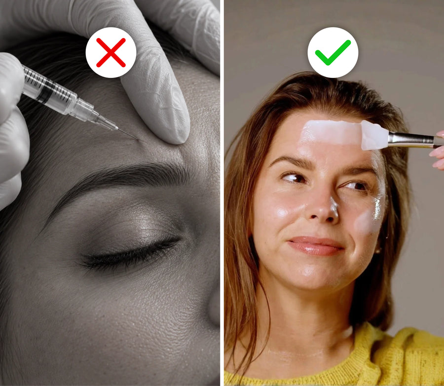 Een fractie van de prijs van Botox of dure serums