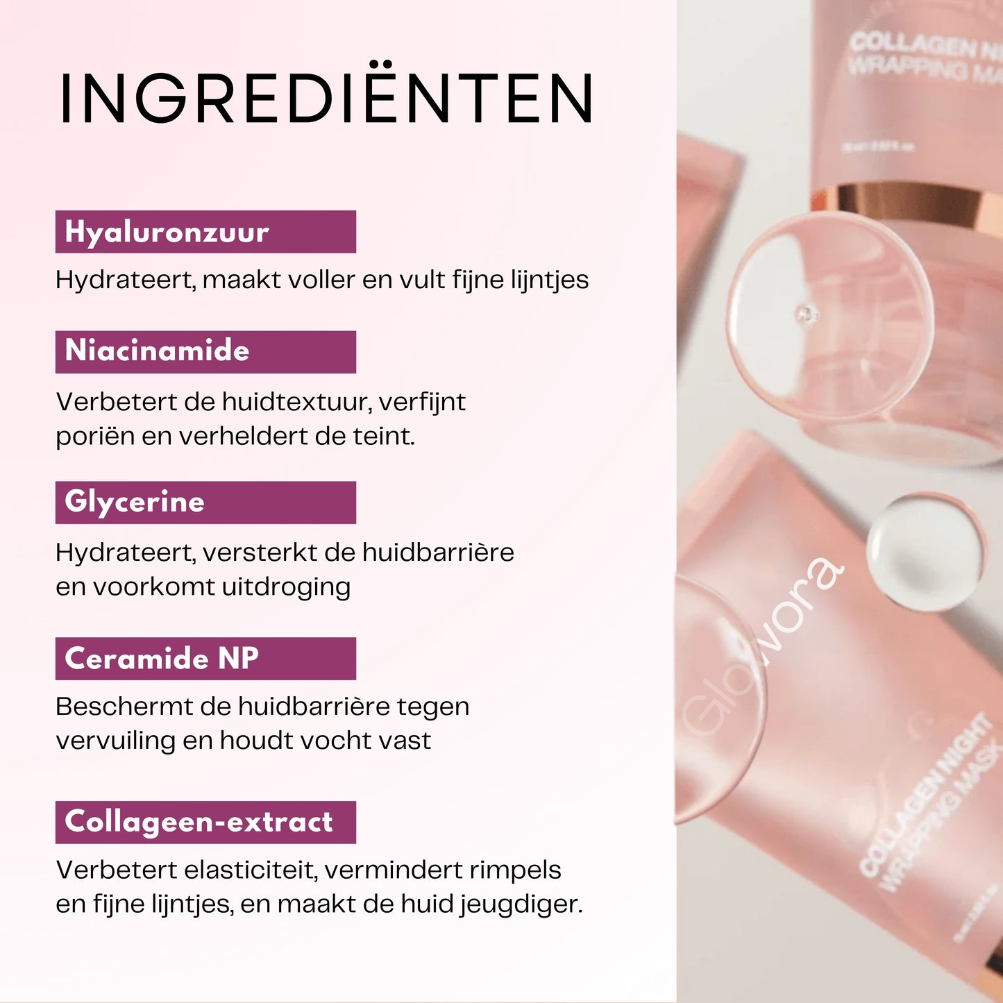 Koreaans Bio-Collageen Masker + Kwast